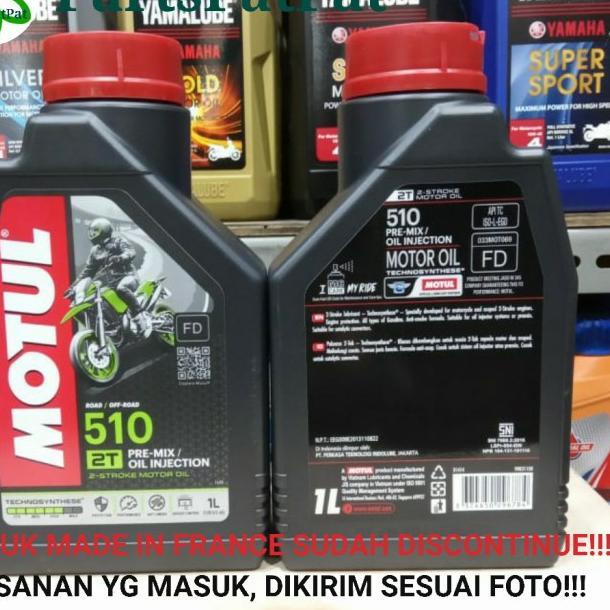 OLI OIL SAMPING MOTUL 510 1LT 2T MADE IN FRANCE MOTUL 2TAK 510 1LT