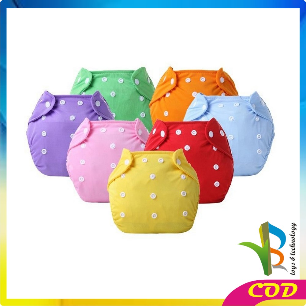 RB-P1 POPOK Bayi Kain Kancing Cloth Diaper Clodi Bayi Dapat Dicuci / Popok Polos