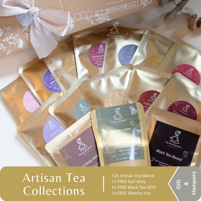 

ARTISAN TEA COLLECTIONS FOR CAFE RESTO MENU - TEALOSOFI SARANGOPI TEH