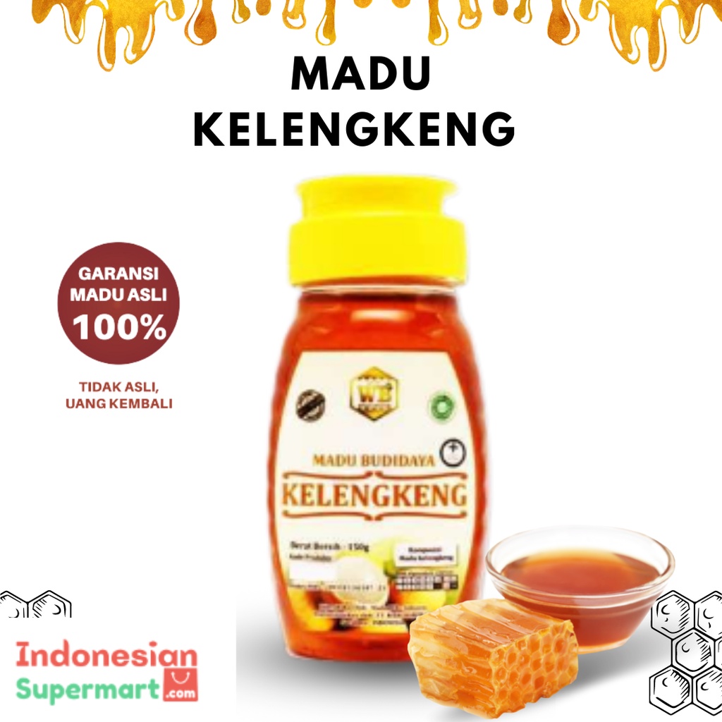 

Madu Kelengkeng 100% Madu Asli – 150gr