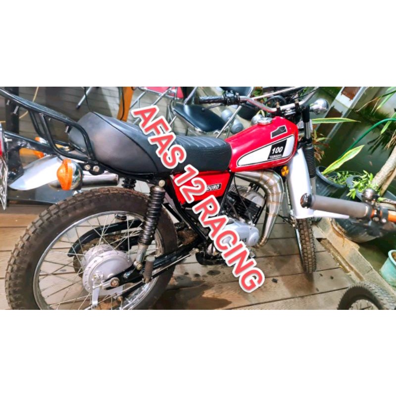 knalpot racing FMF YAMAHA DT 100 YAMAHA DT 125