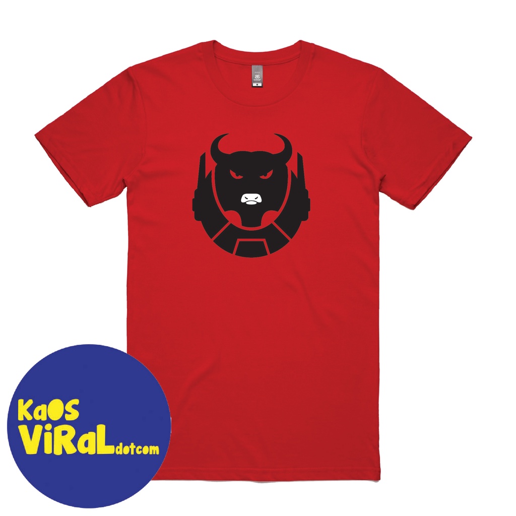 BAJU KAOS PARODI BTR BANTENG MERAH MEYDEN T-SHIRT DISTRO UNISEX