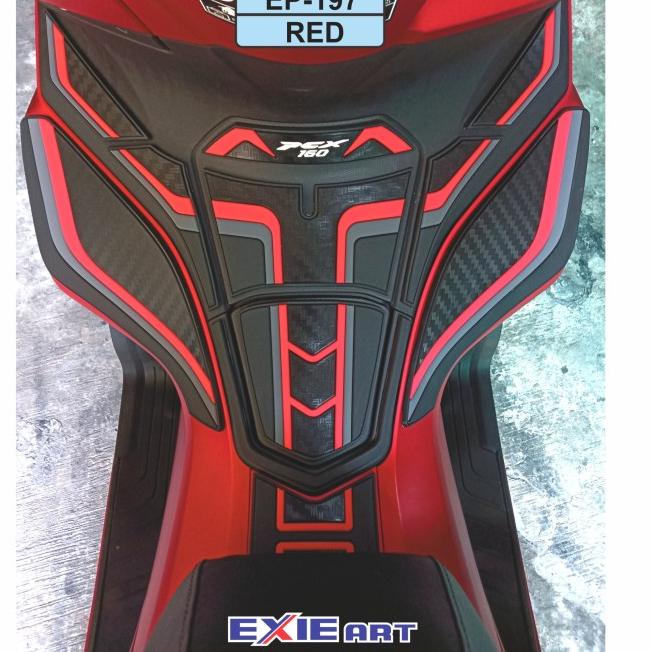 DECKPAD PCX 160 - TANKPAD PCX 160 - AKSESORIS PCX 160 - SAYAP RED