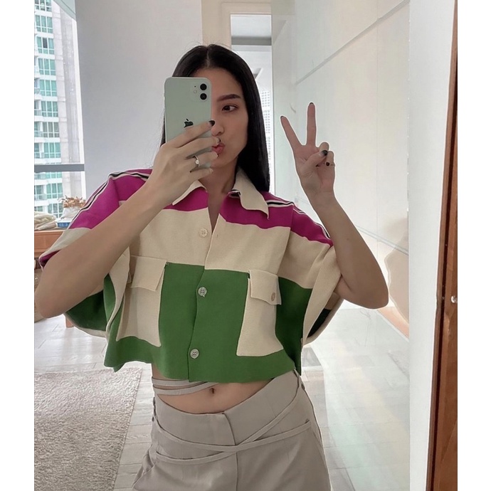 3Mongkis x Cissylia Pocket Top