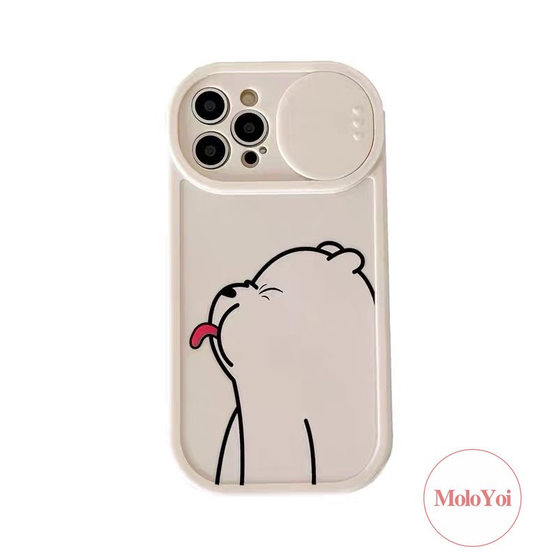 Soft Case Tpu Motif Kartun Beruang Untuk IPhone 11 13 12 Pro Max 7Plus XR 11 Pro Max X XS Max 8Plus