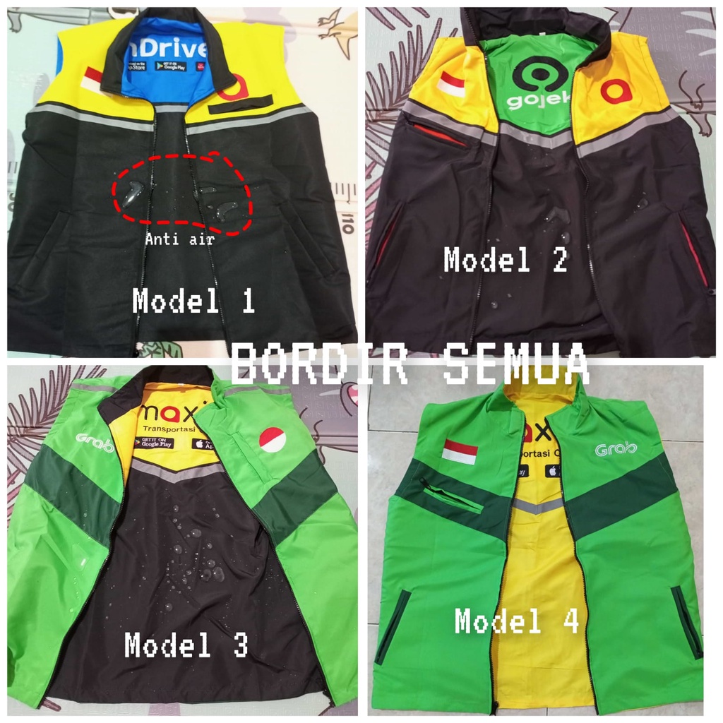 ANEKA ROMPI BOLAK BALIK GOJEK MAXIM GRAB MAXIM DLL