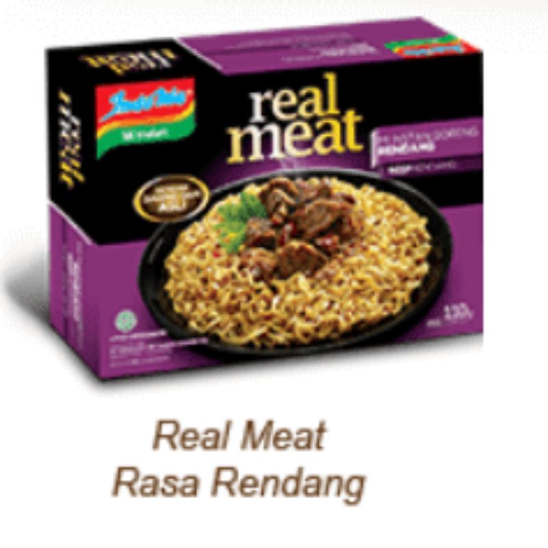 

INDOMIE REAL MEAT varian Rendang