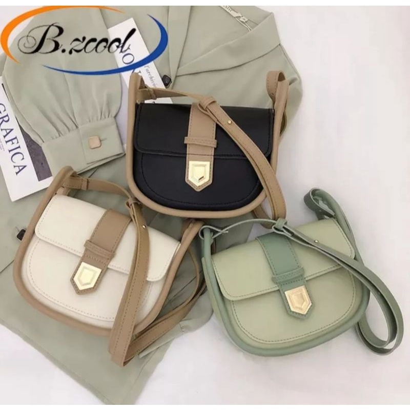 (COD) YF NAURA - TAS SELEMPANG WANITA/TAS BAHU/SLING BAG/SHOULDER BAG