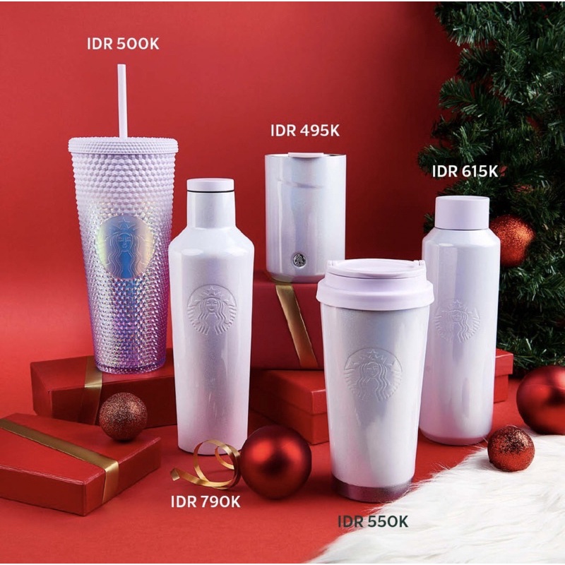 Jual TUMBLER STARBUCKS HOLIDAY SEASON 2022 / WHILE YOU'RE SLEEPING