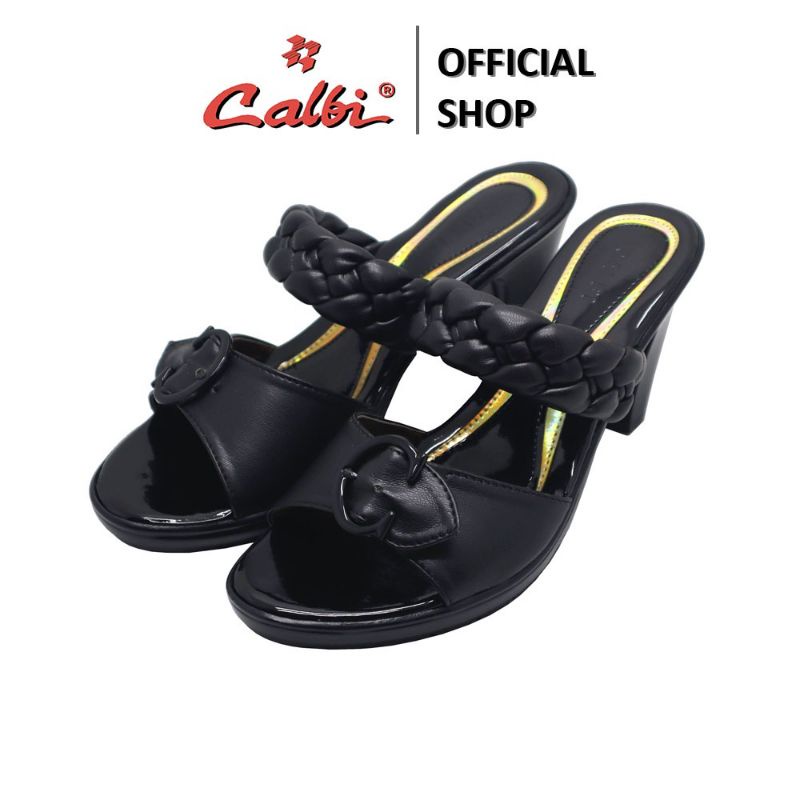 Calbi Heels Wanita Slip On 8,5 cm - 34B1963 - PROMO