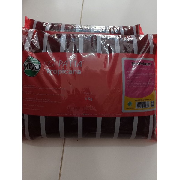 

Patta tropicana selai strawberry 5kg