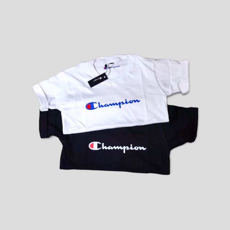 baju anak kaos anak anak champio* katun combed 24s super soft handfield .