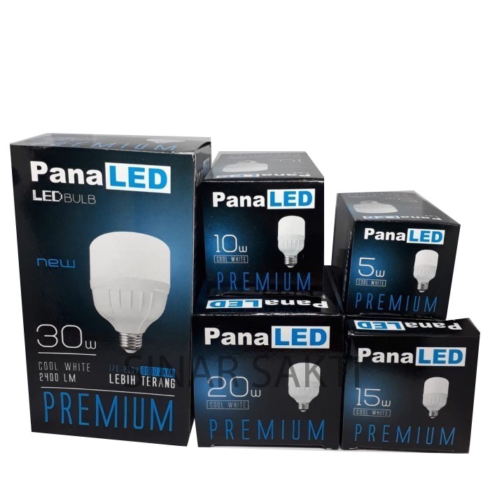 PANALED By Luby Lampu LED Capsule 5w 10w 15w 20w PAKET 10 PC PUTIH