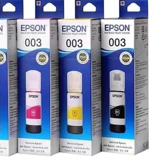 EPSON 003 ORIGINAL/TINTA PRINTER/EPSON L3110,L3150,L5190/PRINTER EPSON - Kuning