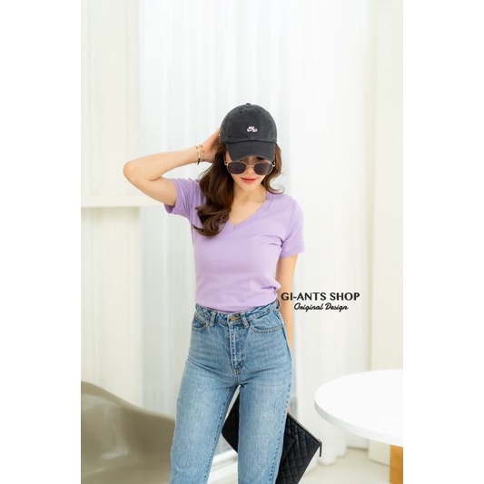 ATASAN GIANTS BASIC MODEL V NECK IMPORT BANGKOK(BJGB359)