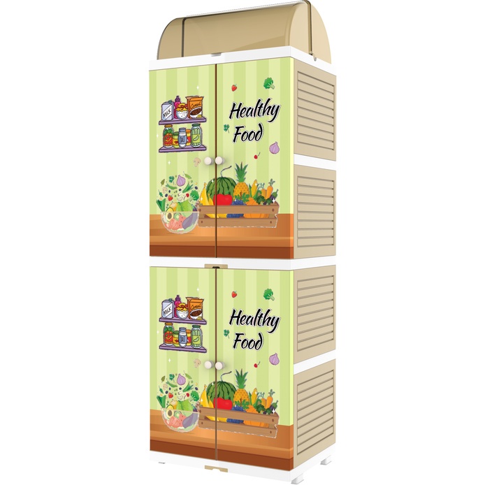 NEW KARAKTER KARTUN LUCU//Rak Piring Lemari JUMBO Naiba 4002 dan MEDIUM