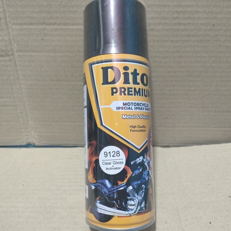 Pilok Cat Diton Premium Paket Lengkap 3 Kaleng Prestige Black 9110 Hitam Primer Grey 9120 Clear Gloss 9128 400cc Pilok Paketan Cat Semprot Special Spray Paint