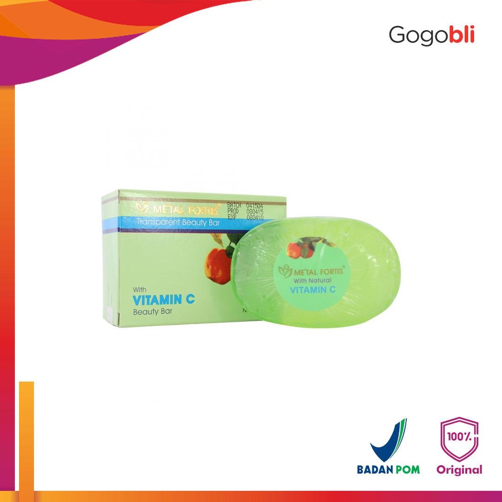 Metal Fortis Sabun Vitamin C 125gr