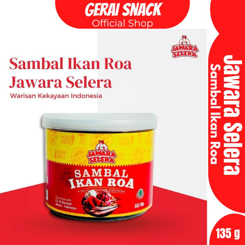 Sambal Jawara Selera - All Variant Produk Sambal &amp; Abon Cakalang