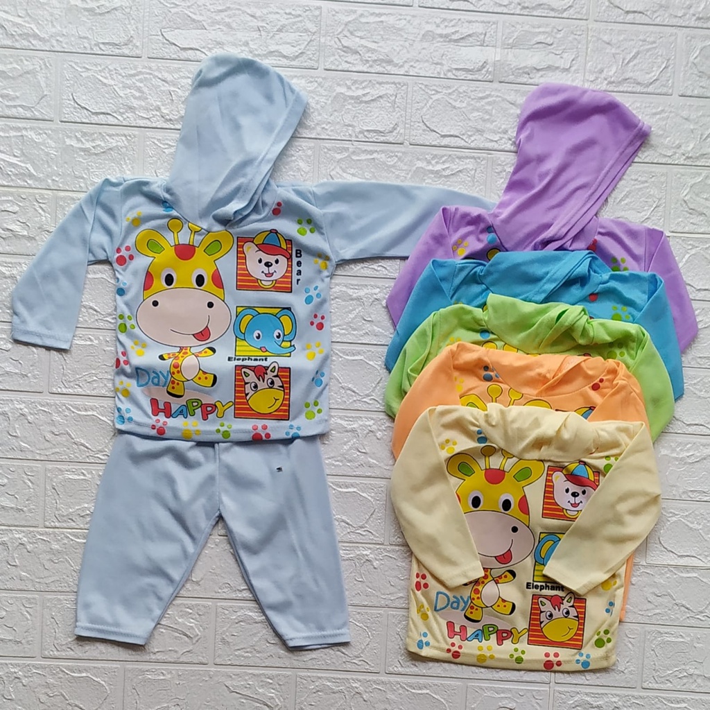 Setelan baju bayi 0 - 12 bulan baju tidur bayi laki laki setelan baju bayi laki laki usia 6-12 bulan setelan piyama bayi laki laki 0-6 bulan