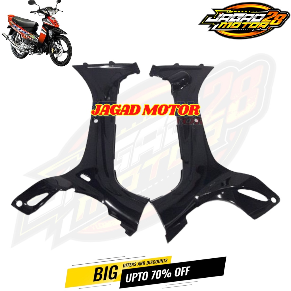 Sayap Dalam Yamaha Fizr Fiz R Hitam / Cover Sayap Dalam Yamaha Fizr Fiz R Hitam / Legshield Dalam Yamaha Fizr Fiz R Hitam