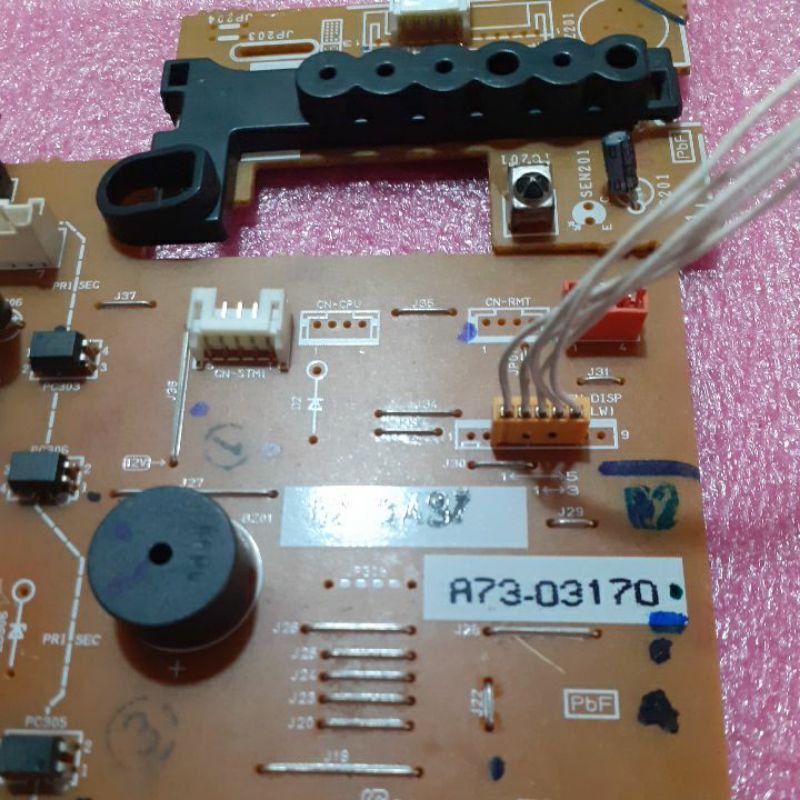 Modul pcb ac panasonic fan DC A73-03170 1set sensor original