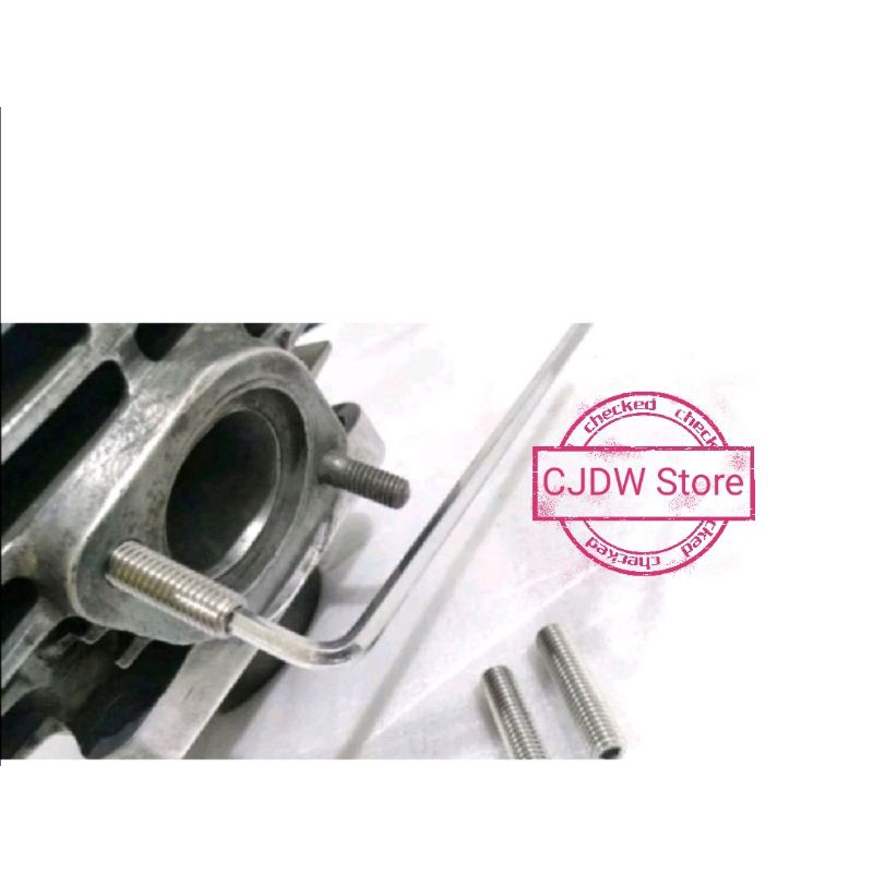 BAUT L TANAM KNALPOT RXKING RX KING RXK RXS RXZ RZR F1 F1ZR FORCE ONE STAINLESS BAJA SATUAN