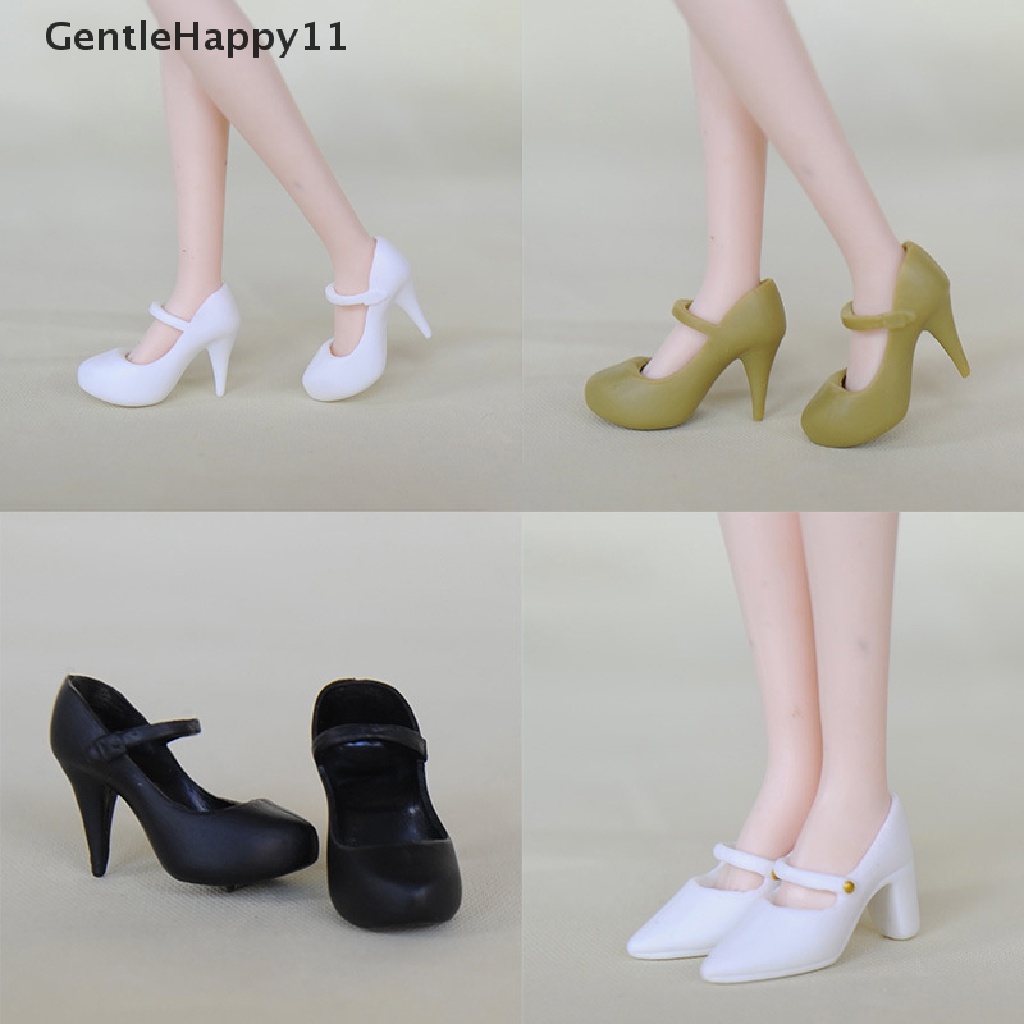 Gentlehappy Sepatu Sandal High Heels Untuk Boneka 11.5 &quot;30cm 1 / 6