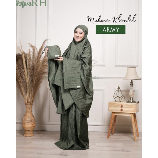 Mukena travelling Parasut Premium ShofuraRH - Putih