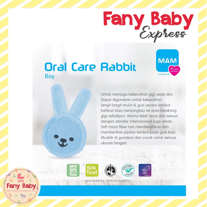 MAM ORAL CARE RABBIT (SIKAT LIDAH &amp; GUSI)