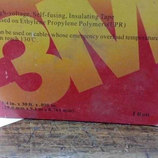 Isolasi 3M Scoth 23+ Isolasi Rubber Tape scoth 23 3M