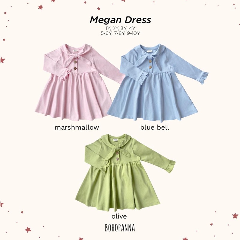 Bohopanna Megan Dress - Dress Anak 1-4 tahun