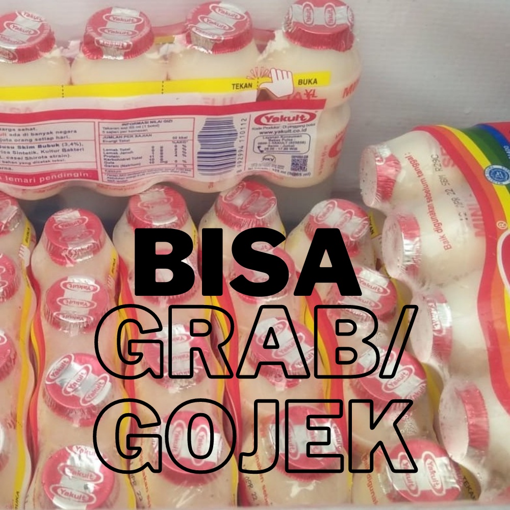 DA Termurah Yakult 1 Ball Grosir Minuman Kesehatan Probiotik Susu Yogurt Fresh
