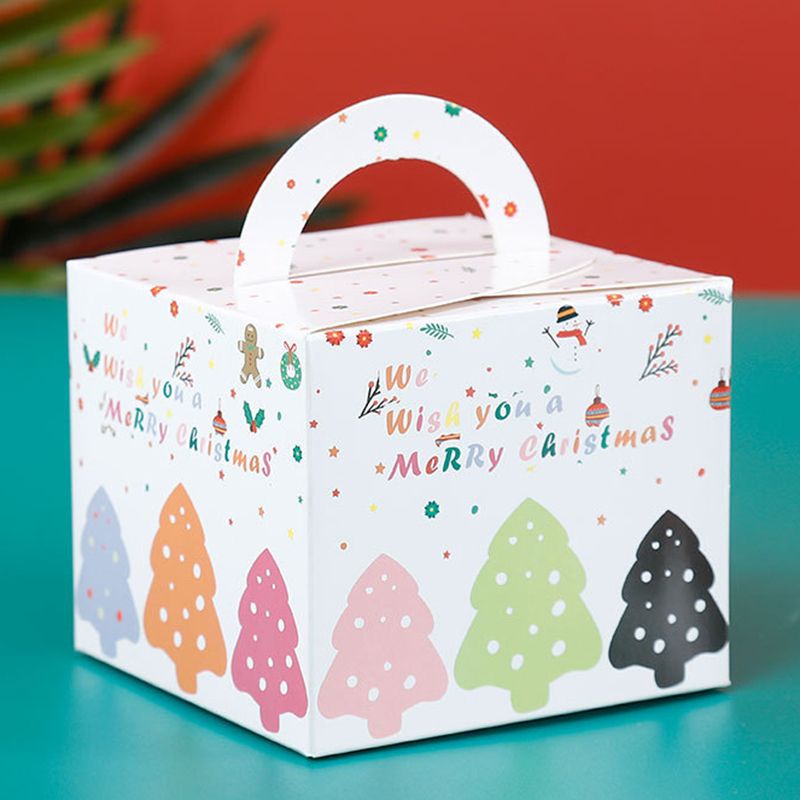 

Box Natal Mini Merry Christmas White Tree Kotak Hamper
