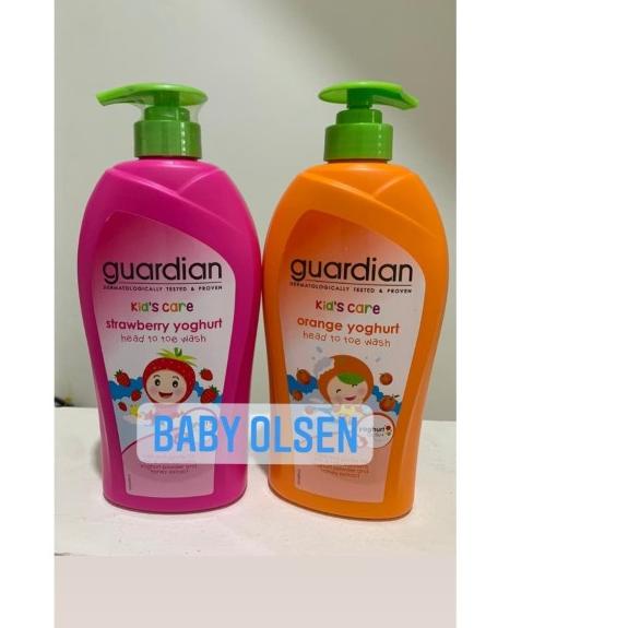 GUARDIAN KIDS CARE HEAD TO TOE/SABUN MANDI ANAK - orange yoghurt