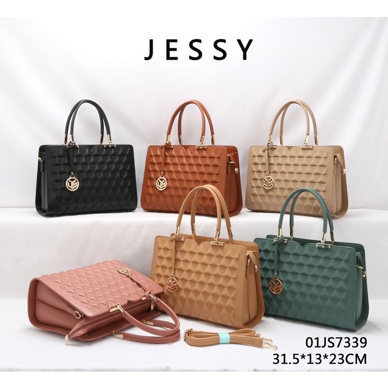 [COD] Jessy Handbag 01JS7339 Tas Wanita Import Original Branded Terbaru Tas Fashion Wanita