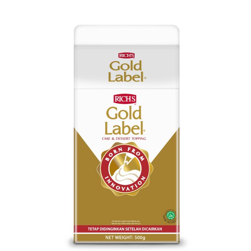 

Riich's Gold Label Whipping Cream 500 Gram