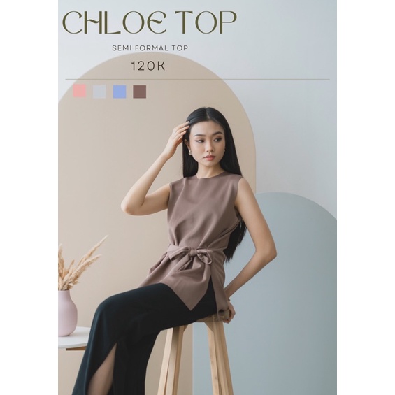 CHLOE Top - Sreca Clothing | Atasan Premium Wanita | Atasan Lengan Pendek