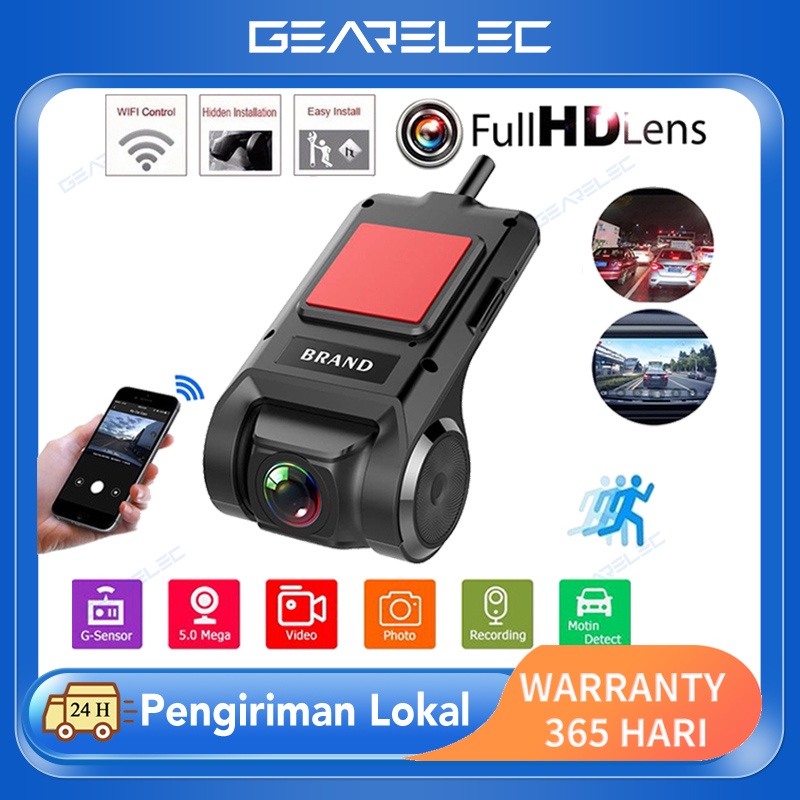 Dash Cam untuk Head Unit Radio Mobil Android USB HD 720P ADAS Dashboard Camera DVR Video Recorder dengan 170 Derajat Wide Angle Lens Loop Recordin