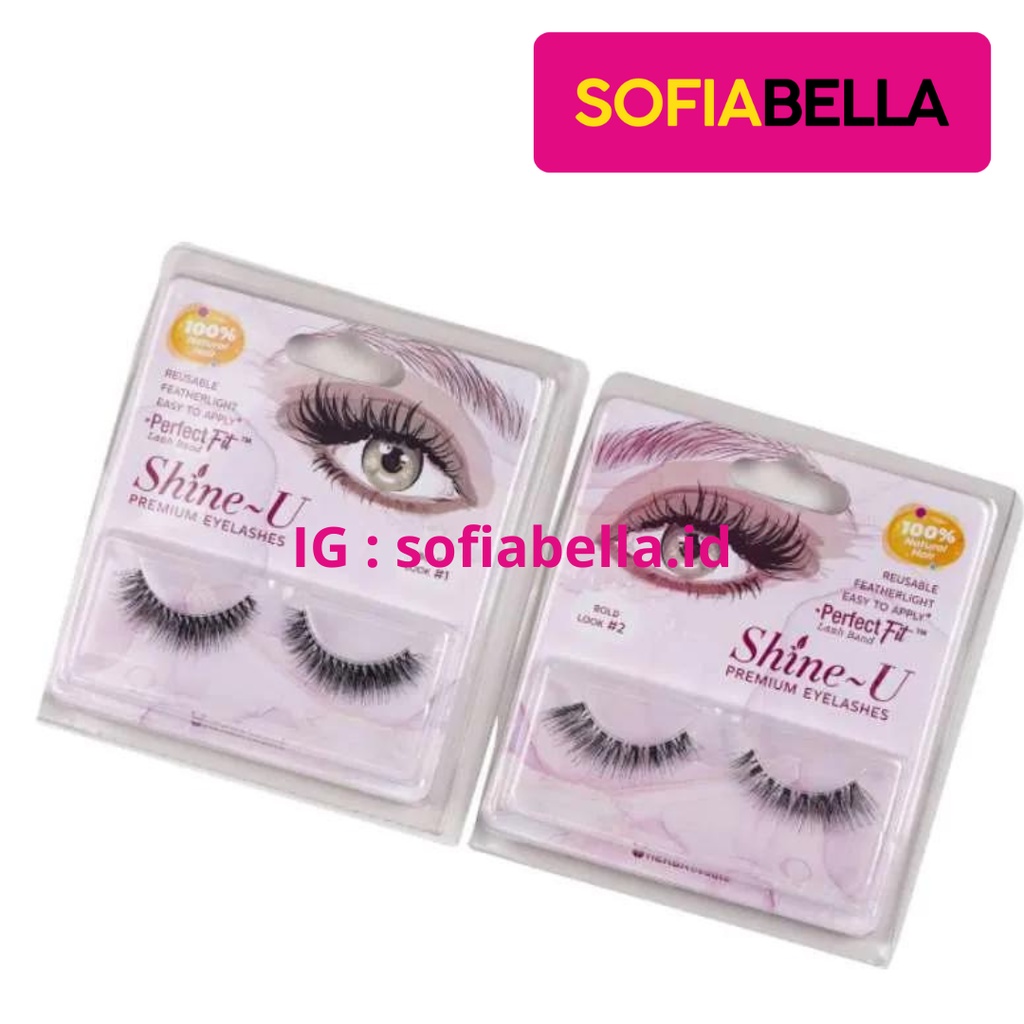 SHINE U PREMIUM EYELASHES BOLD LOOK