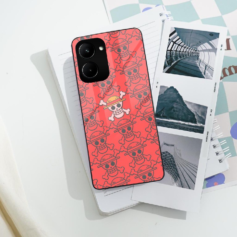 Softcase Glass Realme C33 Terbaru [MC1] Softcase Mirror - Softcase Kaca Realme C33 - Softcase Glass 