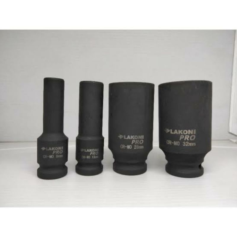 Mata Sok Panjang 8mm Impact CRMO Lakoni Jetjo / Deep Impact Socket