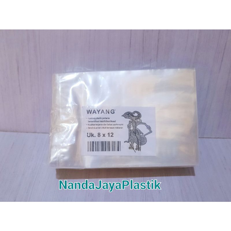 PLASTIK BENING PP UKURAN 8x12