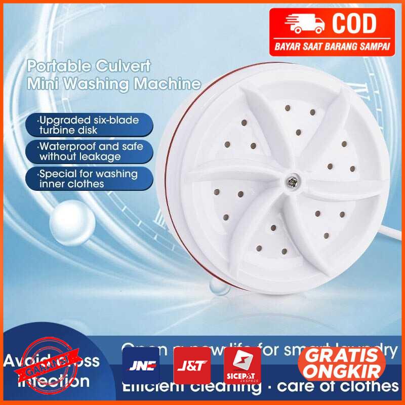 Mesin Cuci Mini Portable Washing Machine Ultrasonic HG561