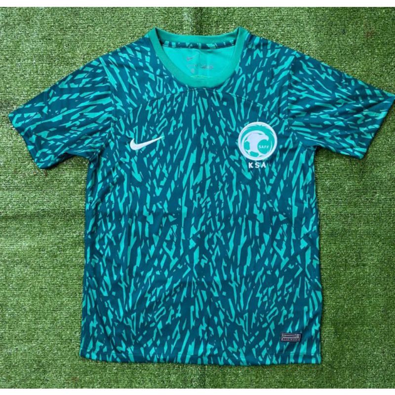 Jersey Bola Grade Ori Saudi Arabia Arab Saudi Away Hijau World Cup 2022 / 2023 Piala Dunia