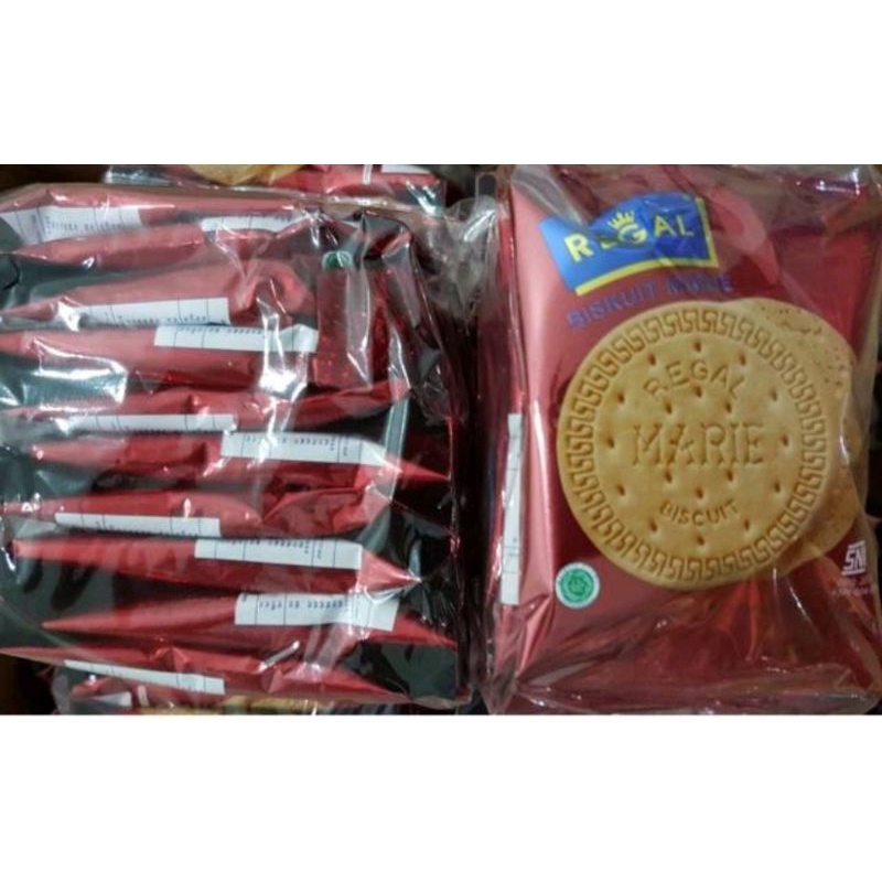 

Regal biscuit renceng isi 10 Ready