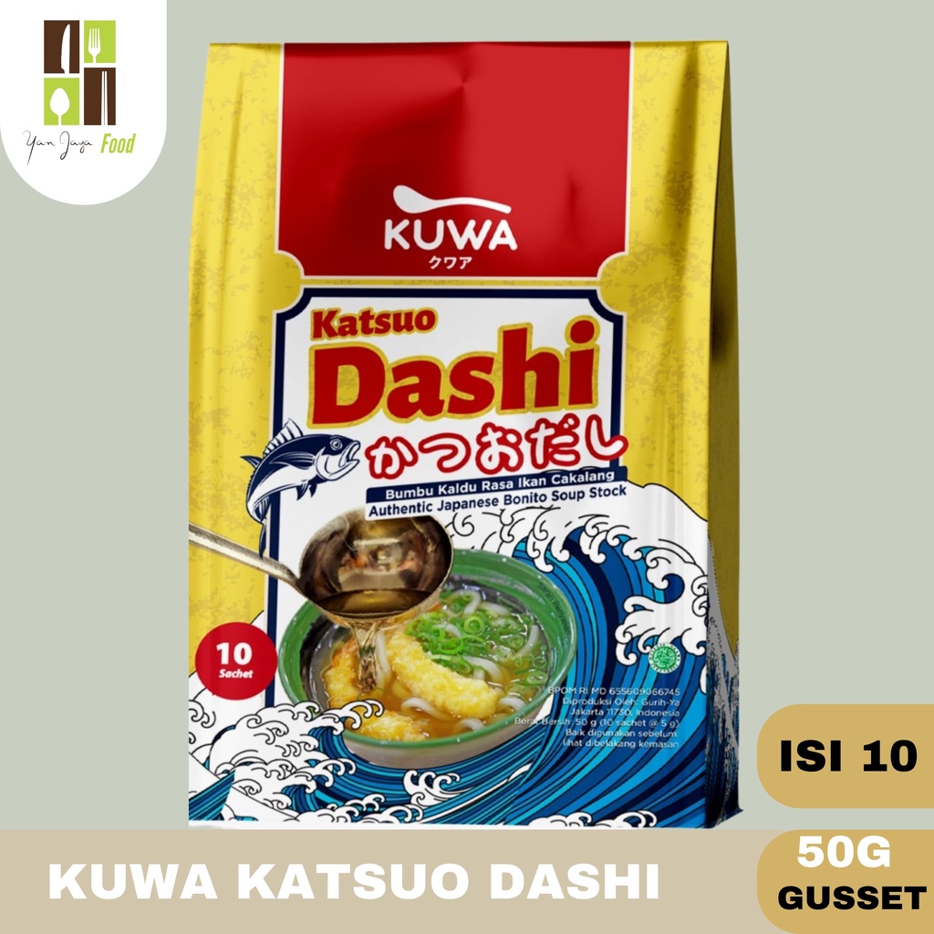 Kuwa Katsuo Dashi Bumbu Kaldu Ikan cakalang/ Bumbu Kuah Odeng isi 10 Gusset