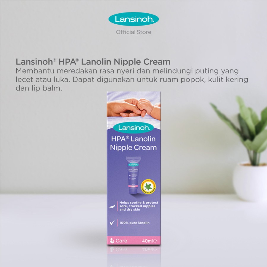 LANSINOH HPA Lanolin For Sore Nipples &amp; Cracked Skin Cream
