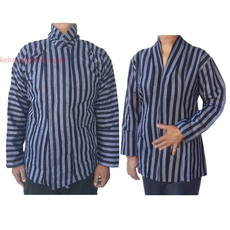 Sarimbit Lurik- Couple Lurik-Baju Adat Tradisional Jawa- Kebaya- Surjan Kebaya Bludru