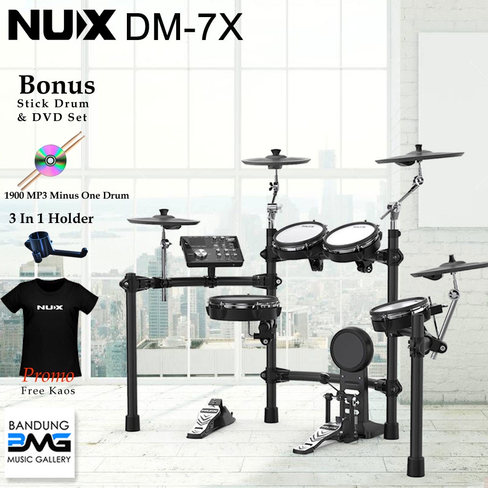 NUX DM7X Drum Elektrik / DM 7X / DM7 X / Electric Drum